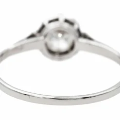 Bague Solitaire Platine Diamant