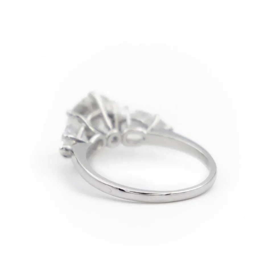 Bague Solitaire Platine Diamant