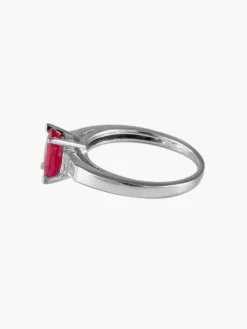 Bague Solitaire Rubis