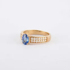 Bague Solitaire Saphir Ceylan Diamants