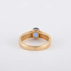 Bague Solitaire Saphir Ceylan Diamants