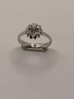 Bague solitaire vintage