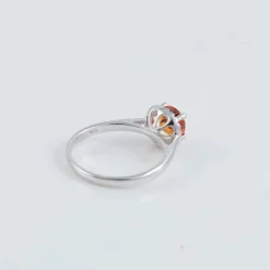 Bague Spessartite Diamants