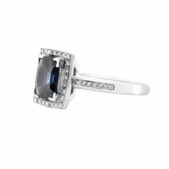 Bague Spinelle et Diamants