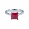 Bague Spinelle rouge Diamants