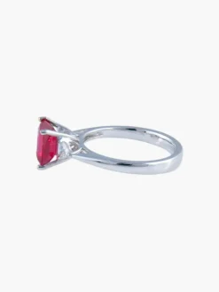 Bague Spinelle rouge Diamants