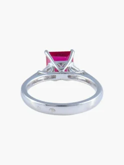 Bague Spinelle rouge Diamants