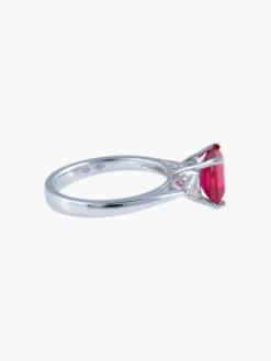 Bague Spinelle rouge Diamants