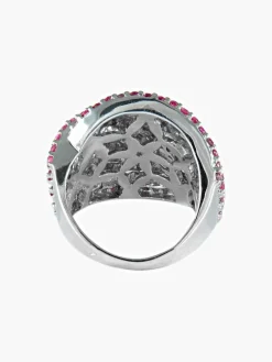 Bague Spinelles et Diamants