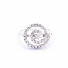 Bague spirale Or blanc Diamant