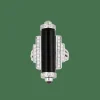 BAGUE STYLE ART DECO OR BLANC DIAMANTS ONYX