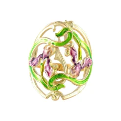 Bague style Art Nouveau Iris