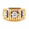 Bague Style Tank Diamants