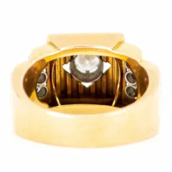 Bague Style Tank Diamants