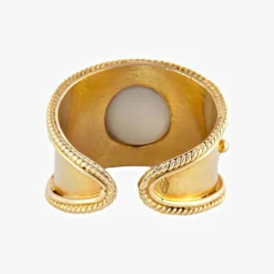 BAGUE « SULTAN » OR & NACRE