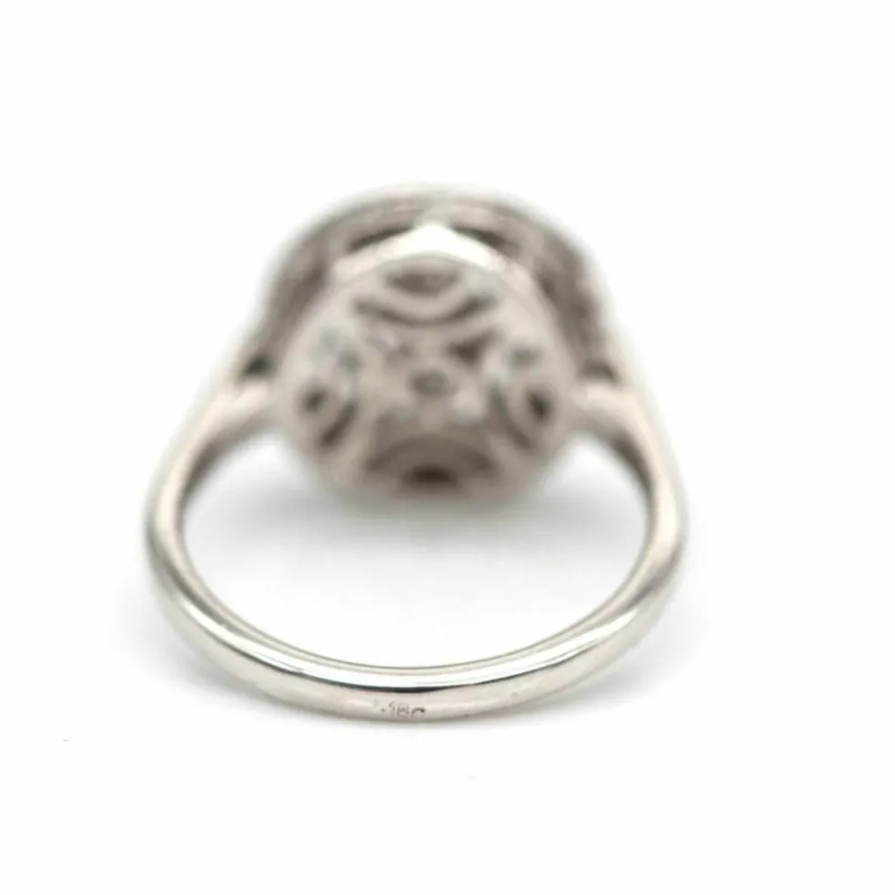Bague SWEET VINTAGE en or blanc et diamants