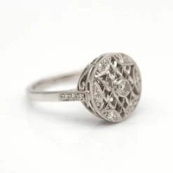 Bague SWEET VINTAGE en or blanc et diamants