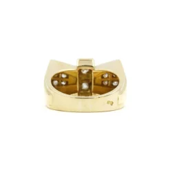 Bague TANK - Or, Platine & diamants