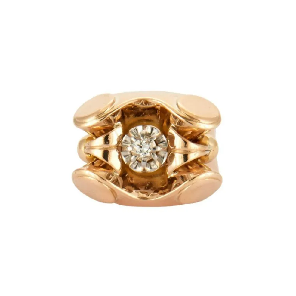 Bague Tank Diamant