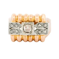 Bague Tank Diamant