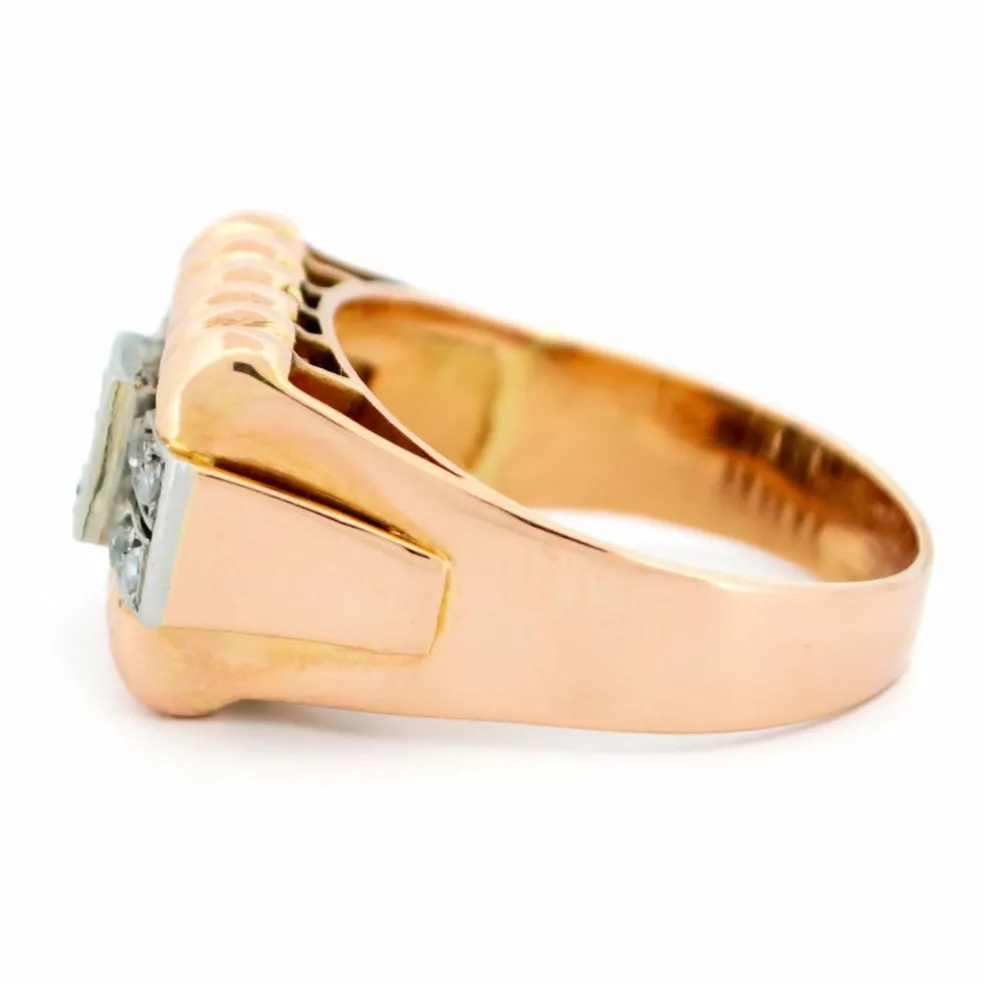 Bague Tank Diamant