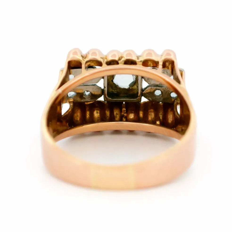 Bague Tank Diamant