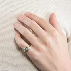 Bague Tank Diamant 2 Ors