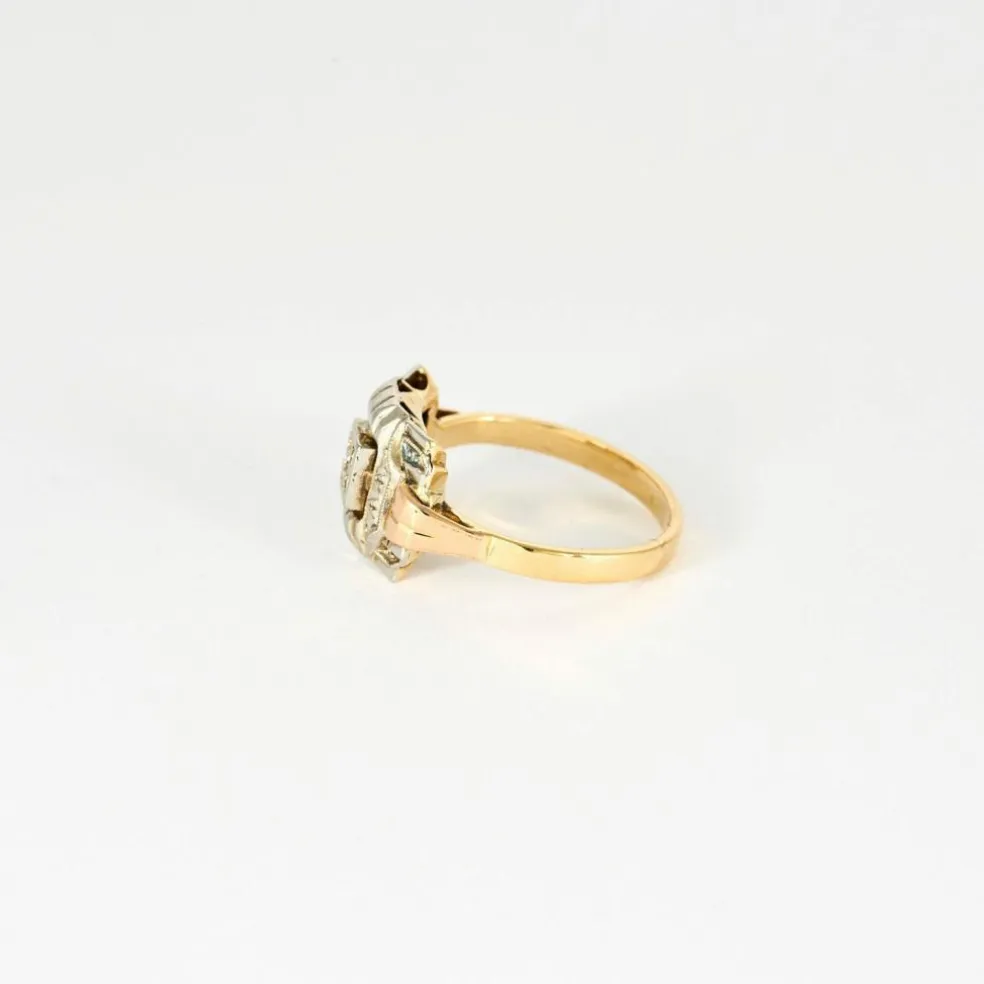 Bague Tank Diamant 2 Ors