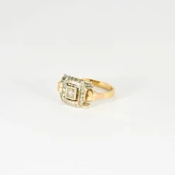 Bague Tank Diamant 2 Ors
