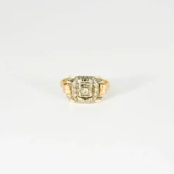 Bague Tank Diamant 2 Ors