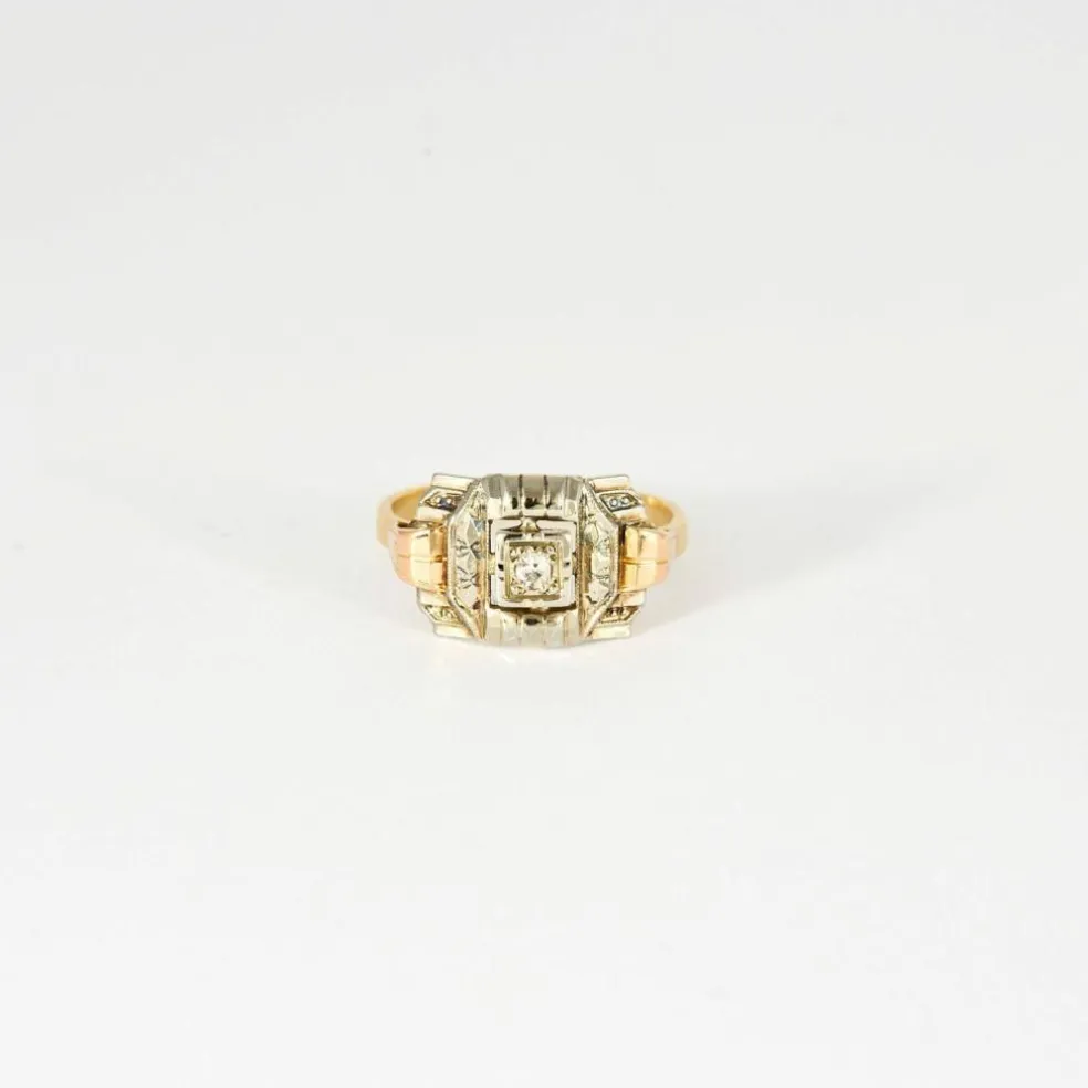 Bague Tank Diamant 2 Ors