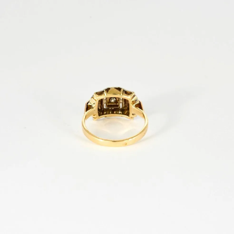 Bague Tank Diamant 2 Ors