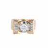 Bague Tank Diamants
