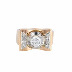 Bague Tank Diamants