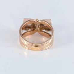 Bague Tank Double Diamants