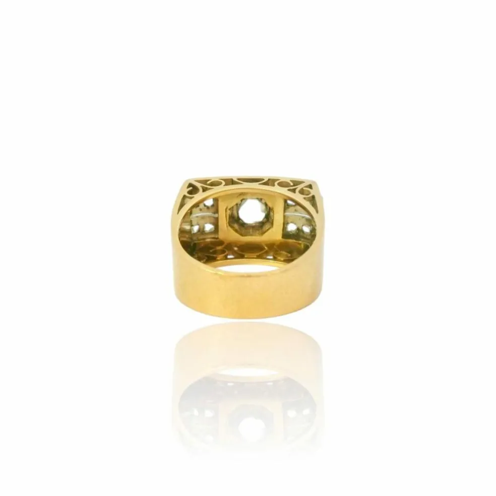 Bague Tank en diamant vers 1940