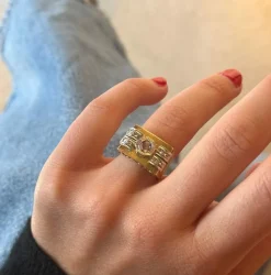 Bague Tank en diamant vers 1940