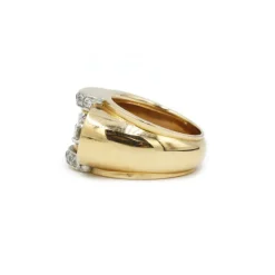 Bague Tank Or & Diamants