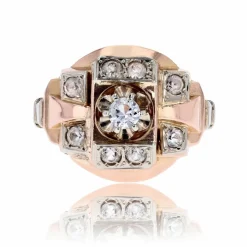 Bague tank ou rose