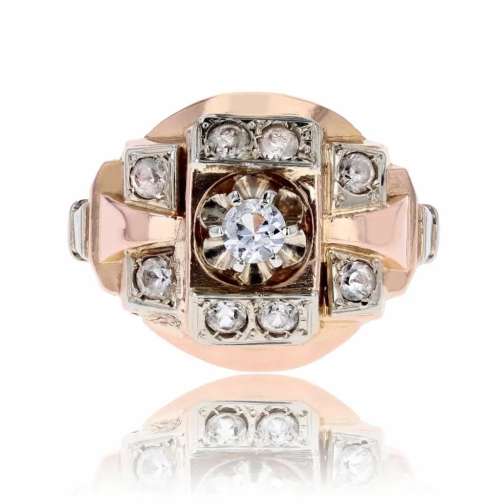 Bague tank ou rose