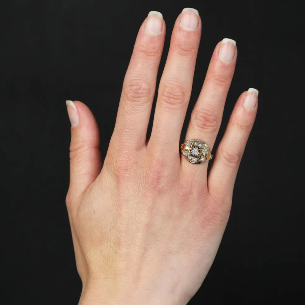 Bague tank ou rose