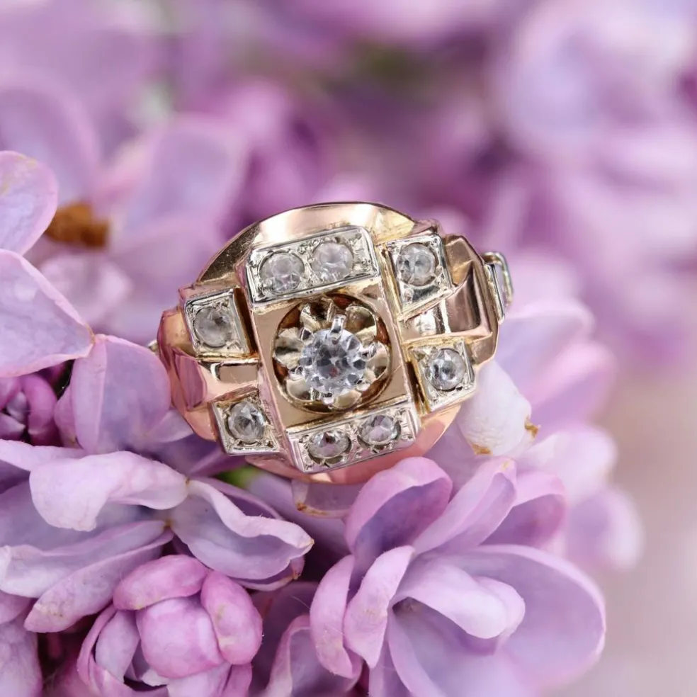 Bague tank ou rose