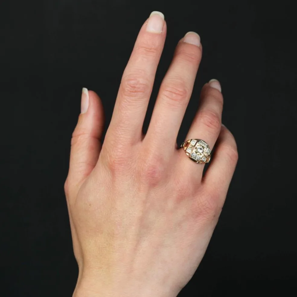 Bague tank ou rose