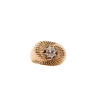 Bague Tank Tourbillon Diamant or jaune
