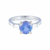 Bague Tanzanite Diamants