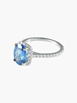 Bague Tanzanite Diamants