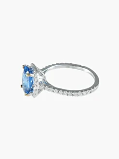 Bague Tanzanite Diamants