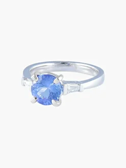 Bague Tanzanite Diamants
