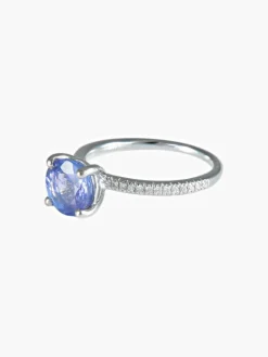 Bague Tanzanite Diamants