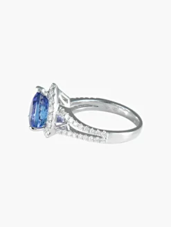 Bague Tanzanite Diamants